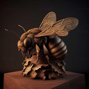 3D model Megachile concinna (STL)
